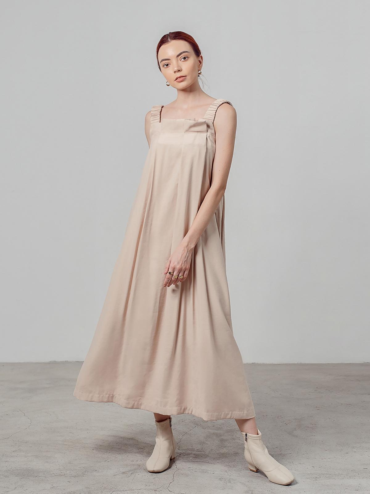 Haruko Dress - Beige