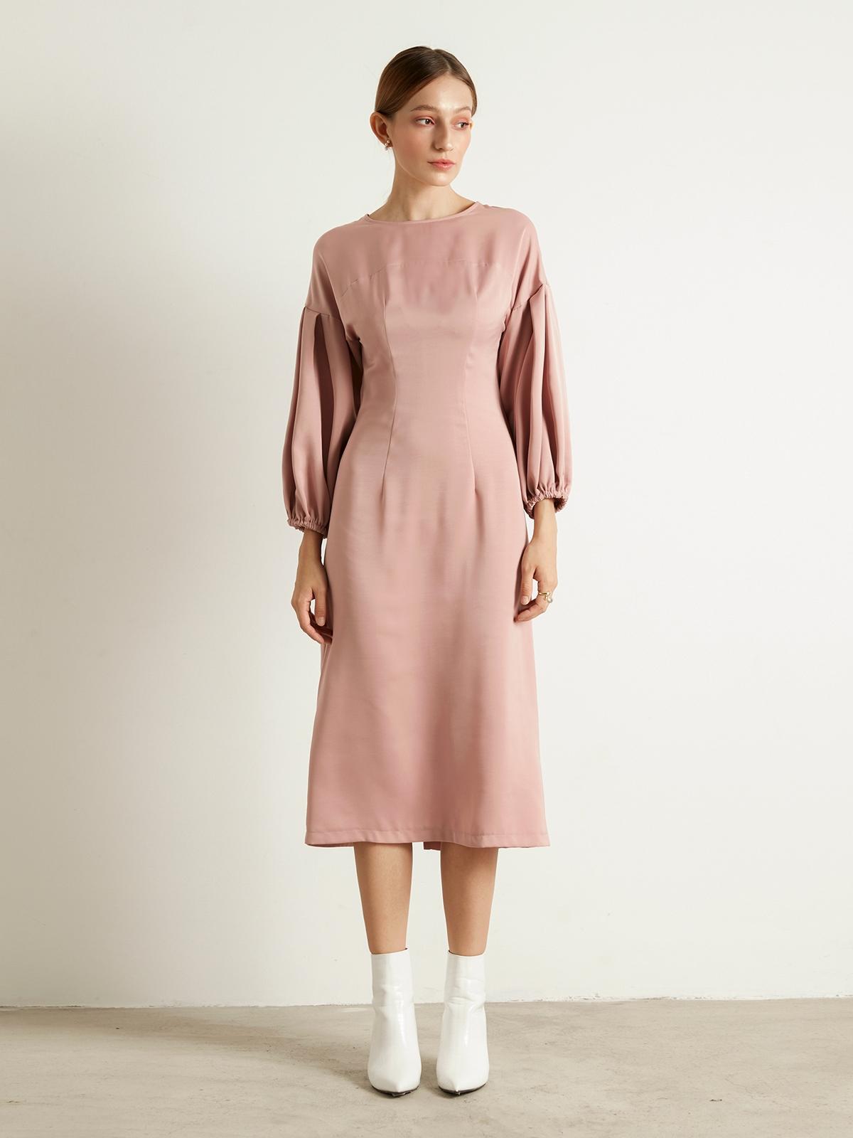Areum Dress - Nude