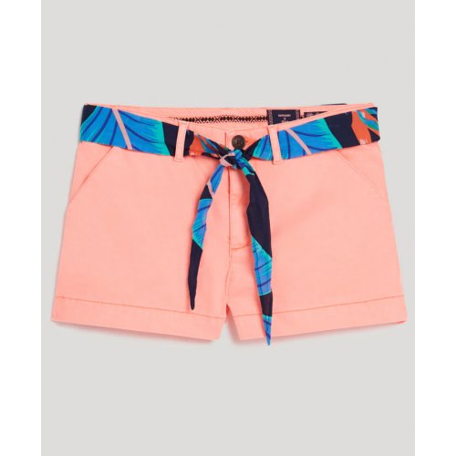 Chino Hot Shorts - Neon Red