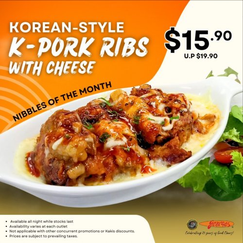Try Korean Pork Ribs With Cheese