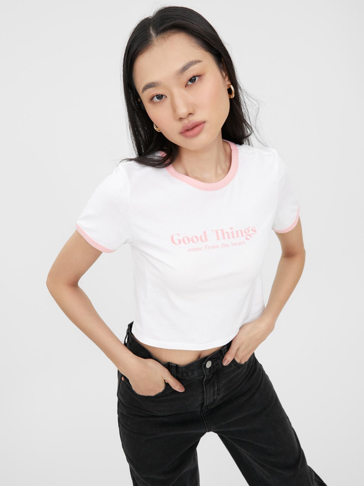 Sustainable Good Things Graphic Tee - White