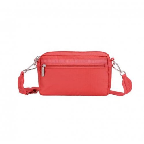 E/W Phone Crossbody Rosey Red