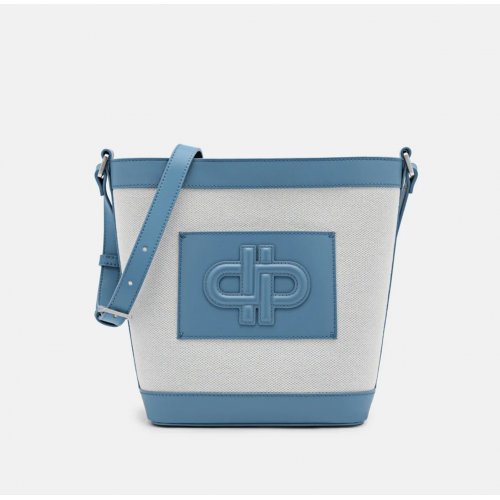  PEDRO Icon Canvas Bucket Bag - Slate Blue 