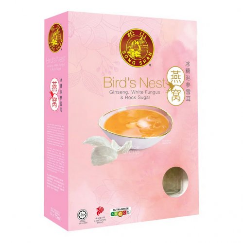 SONG SHAN Bird’s Nest with White Fungus & Ginseng (6x75ml)
