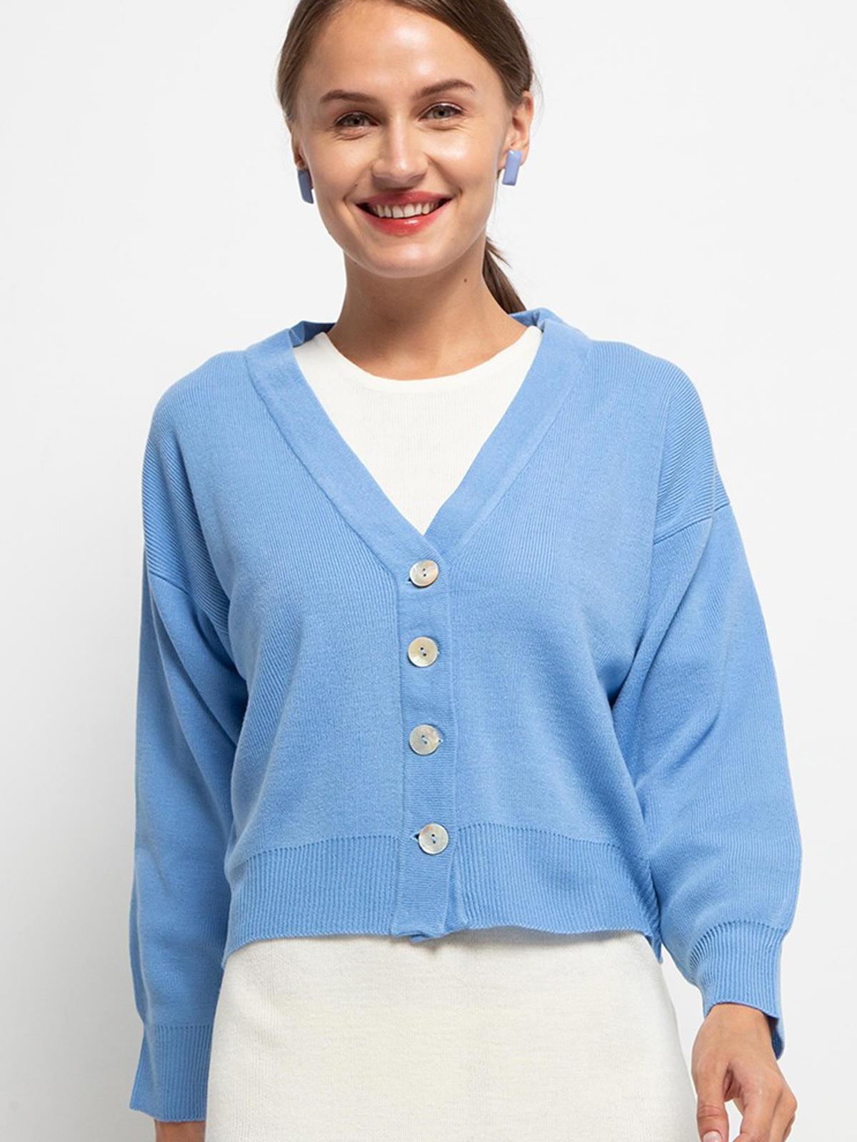 Mia Cardigan - Blue