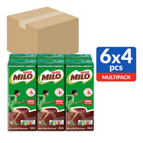 Milo Chocolate Malt Milk UHT Packet Drink