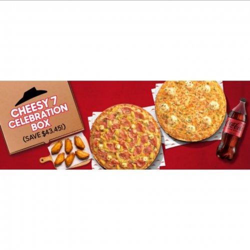 Cheesy 7 Celebration Box (5-6 Pax)