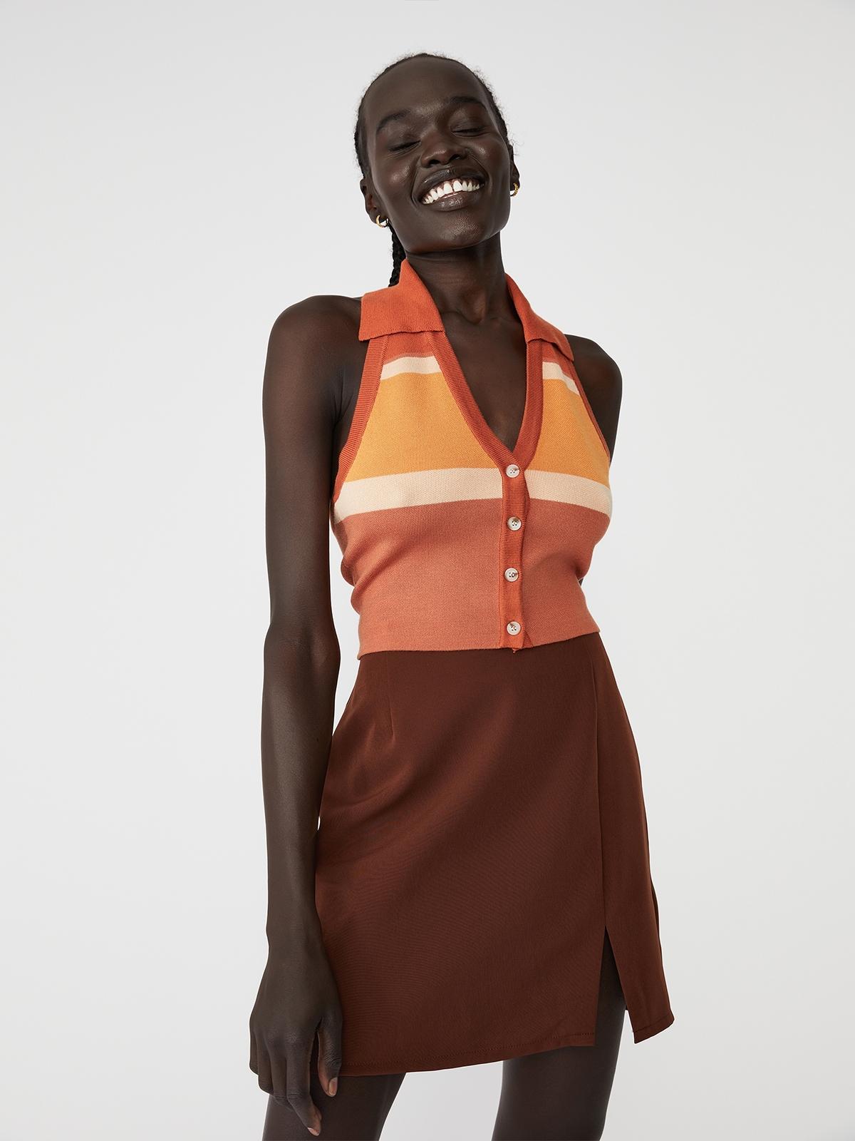Twiggy Halter Polo - Multi Color