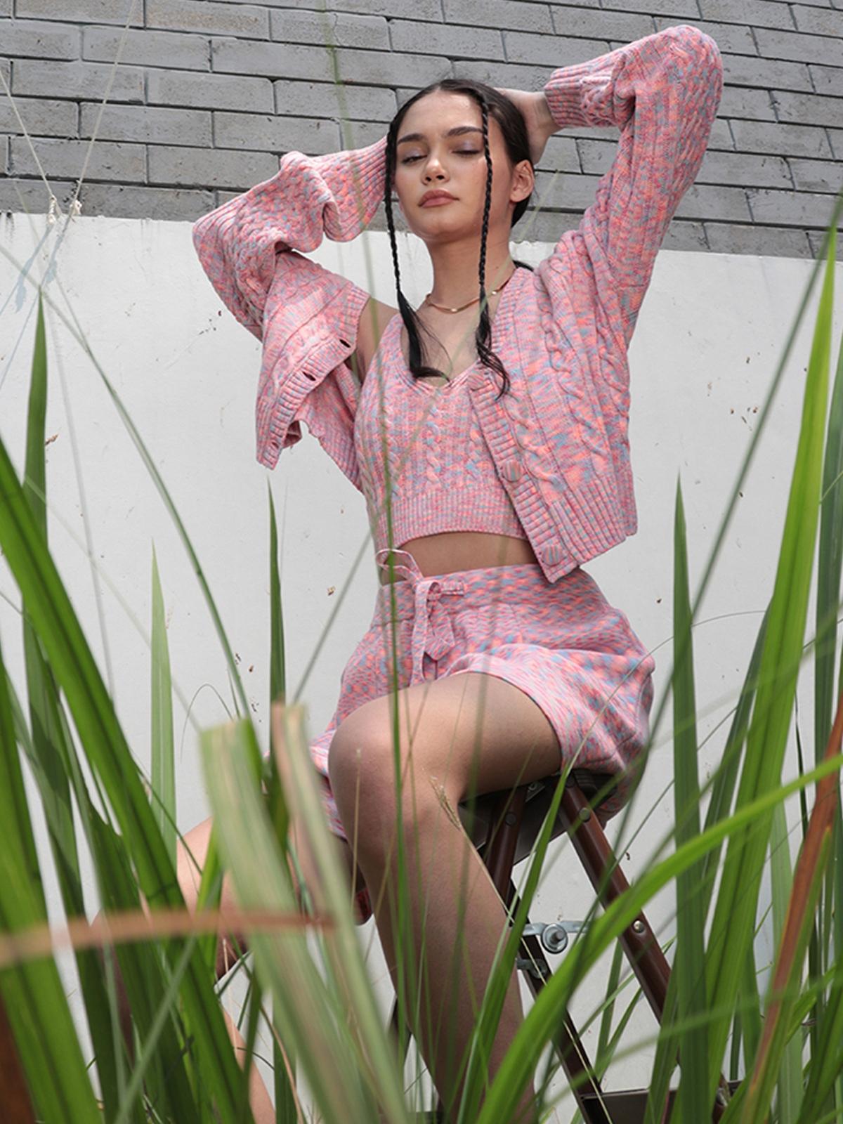 Knit Shorts - Candy Pink