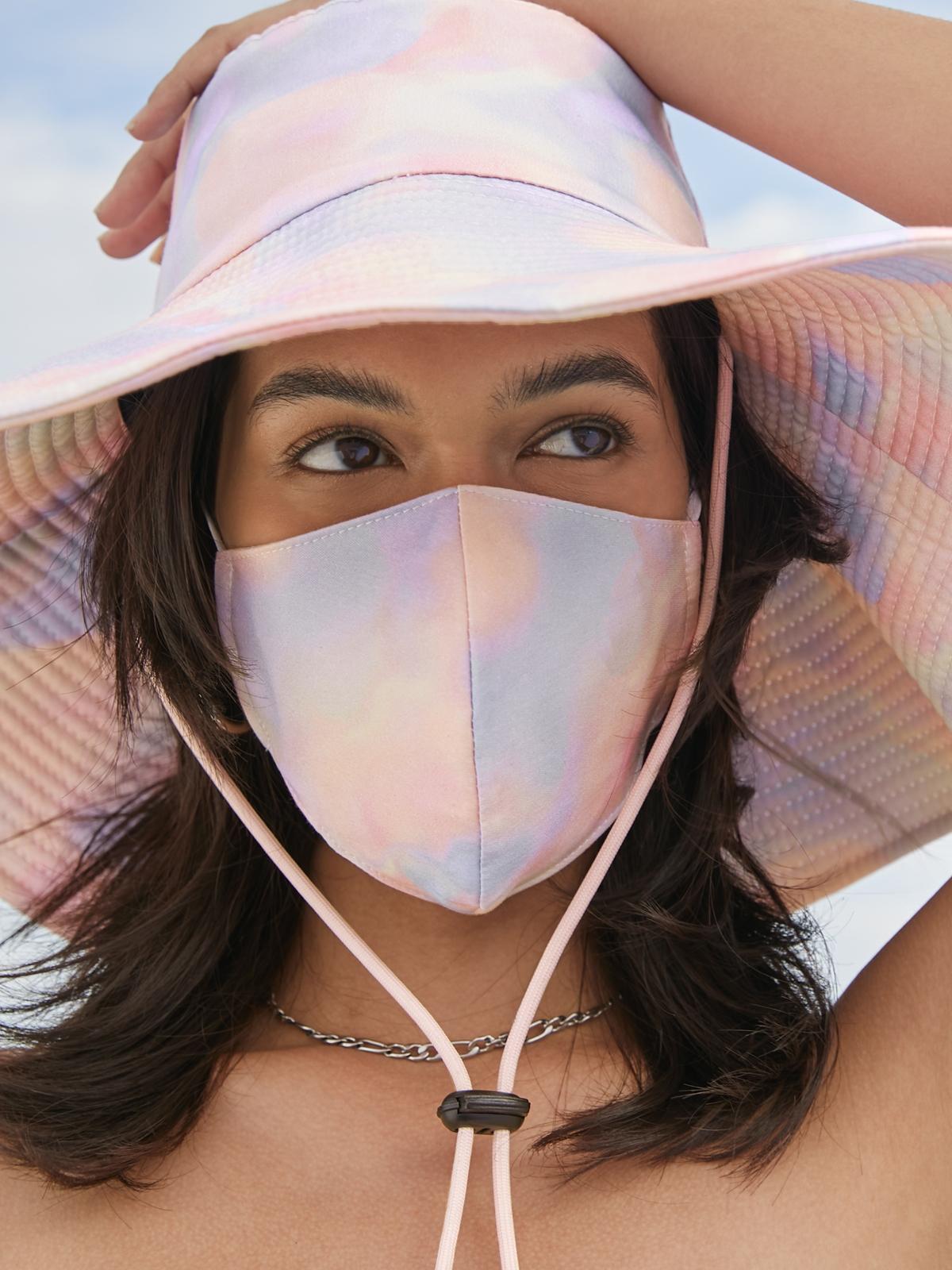 Reusable Tie Dye Face Mask - Pink