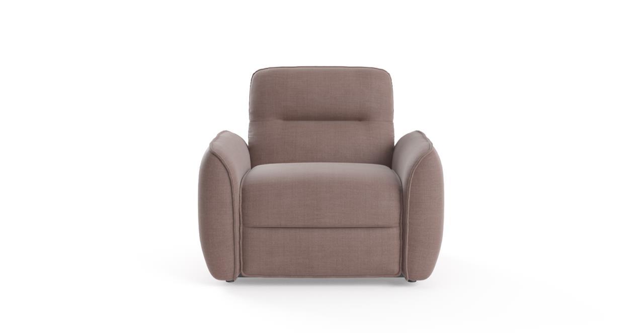 Sloan Electric Recliner Aubergine Purple