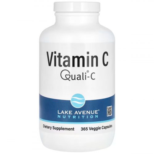 Lake Avenue Nutrition, Vitamin C, Quali-C, 1,000 mg, 365 Veggie Capsules 
