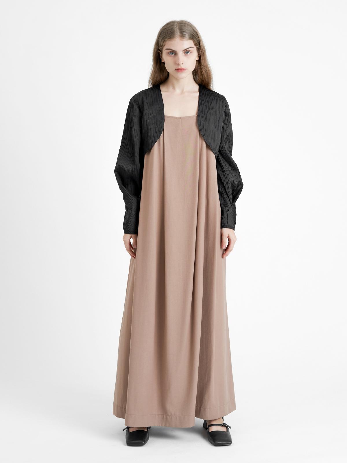 Jiyeon Dress - Light Brown