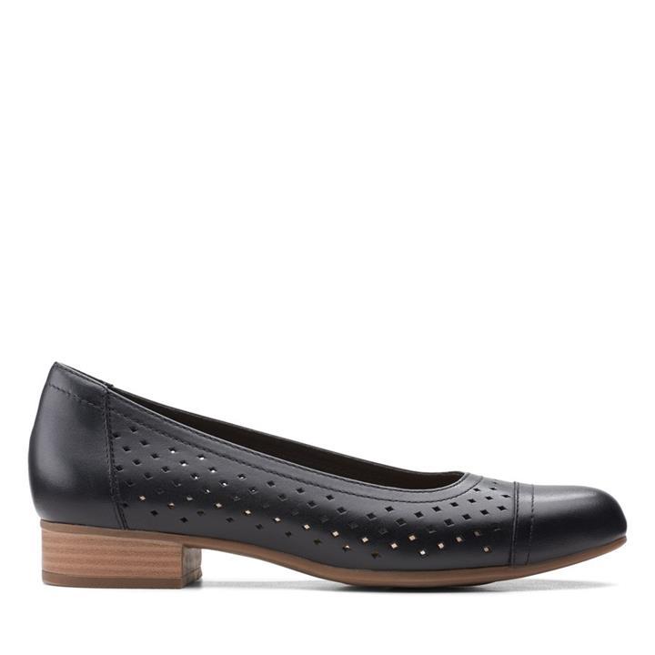 Juliet Cedar Black Leather