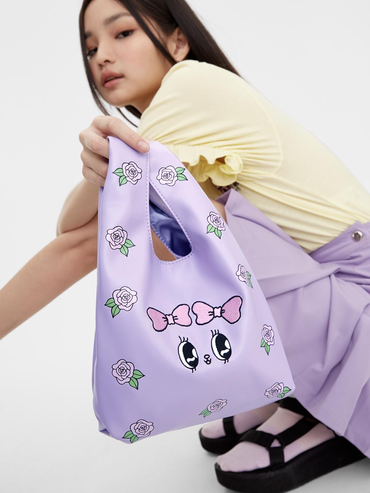 Lavender Bebe Bunny Pouch - Lilac