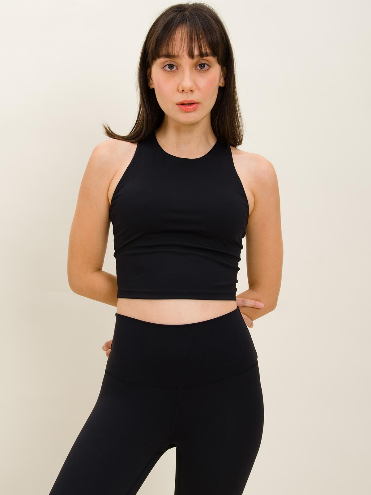 Classic Crop 2.0 - Black Sesame