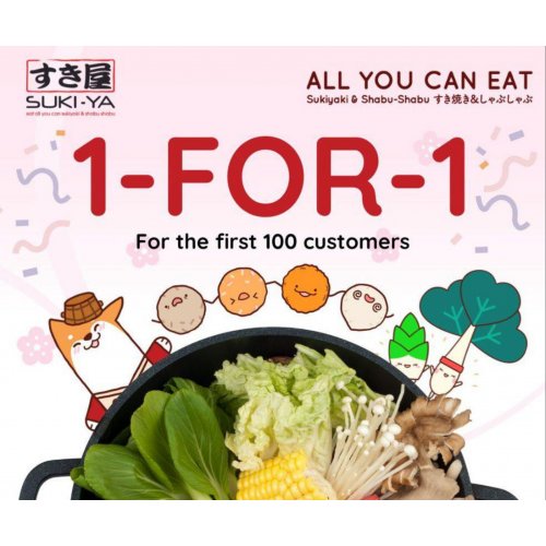 1-FOR-1 LUNCH BUFFET