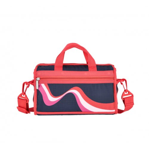 Deluxe Mini Duffel Retro Waves