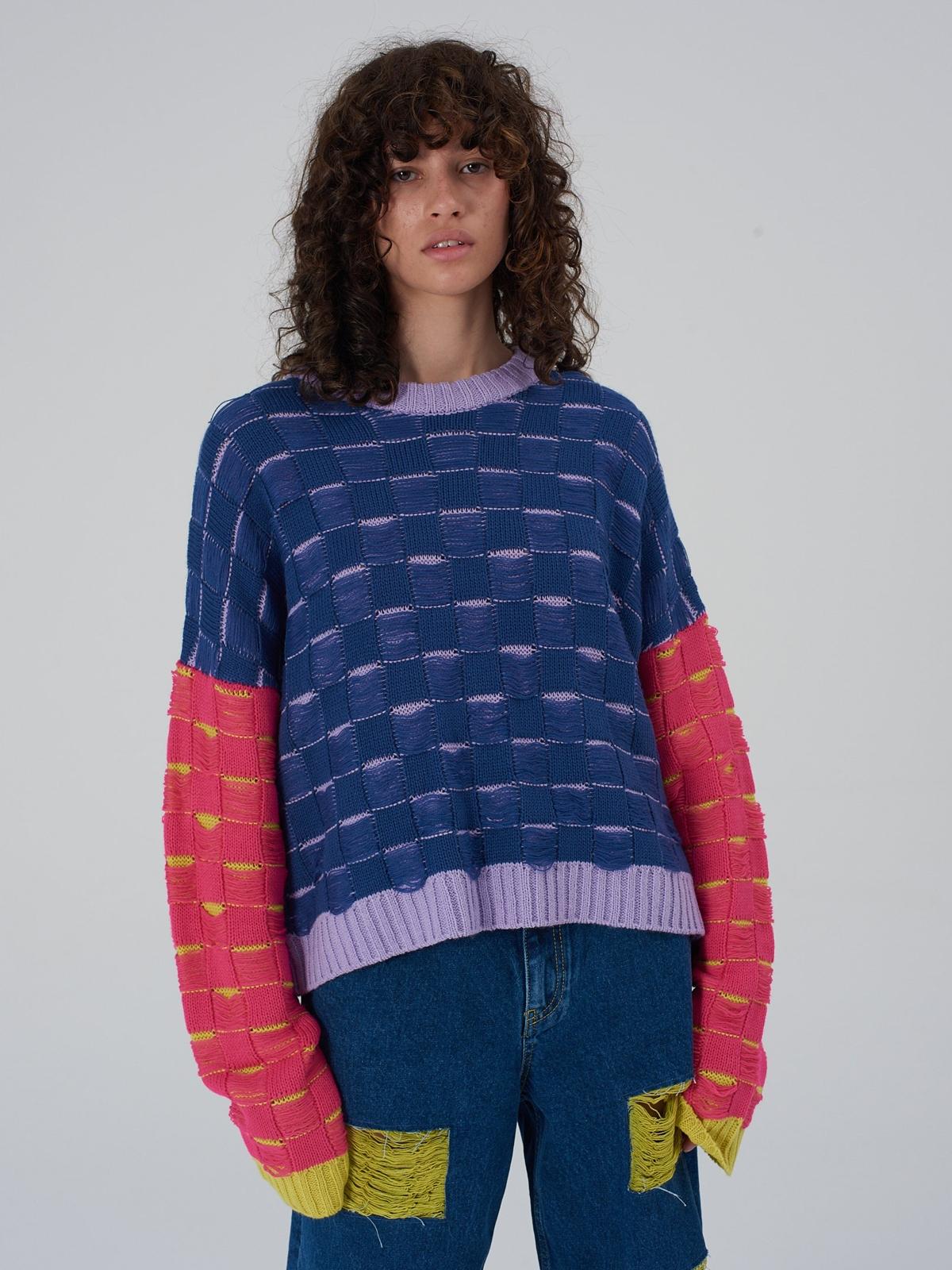 Jock Knit - Lime/Lilac