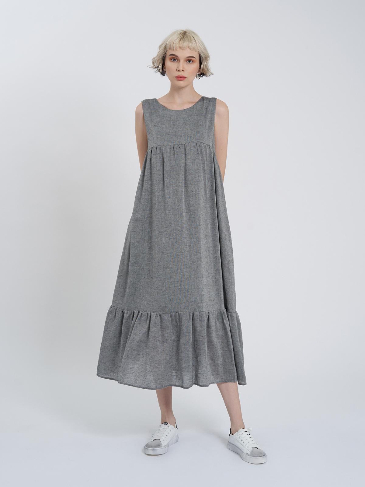 Bradwell Dress - Grey