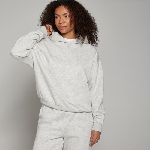 MP Women's Basics Oversized Hoodie - Light Grey Marl