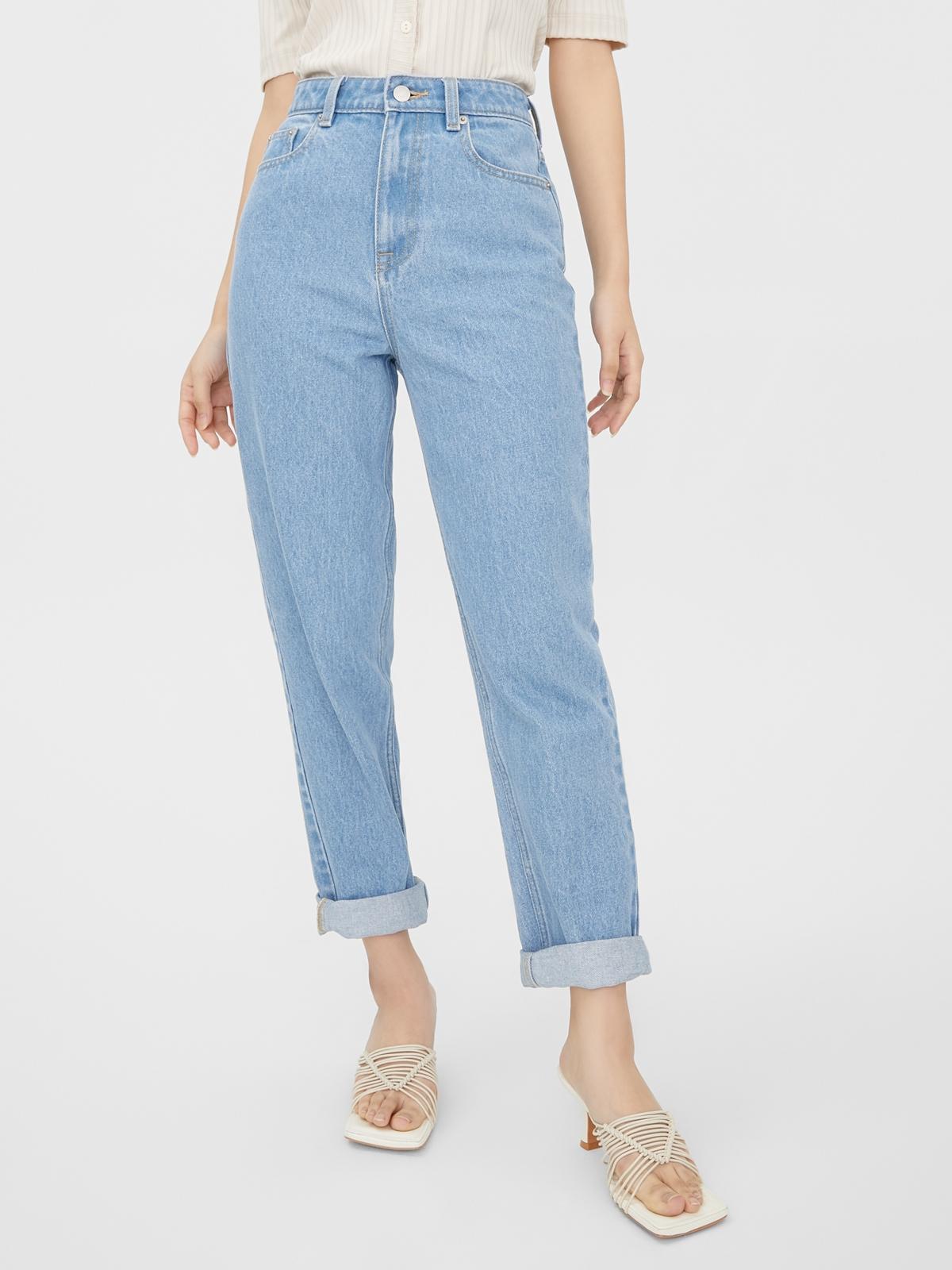 Mom Fit Jeans - Blue