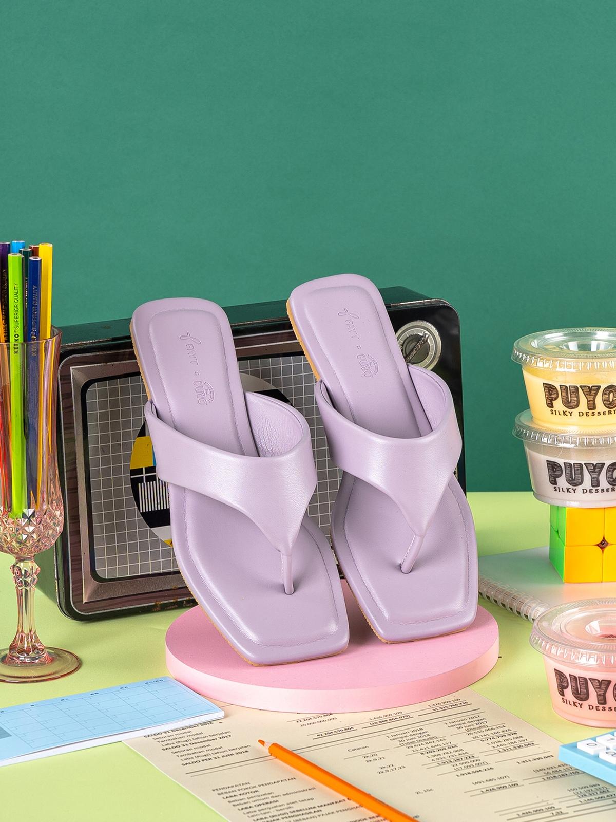 FAYT X PUYO Bea Sandals - Taro