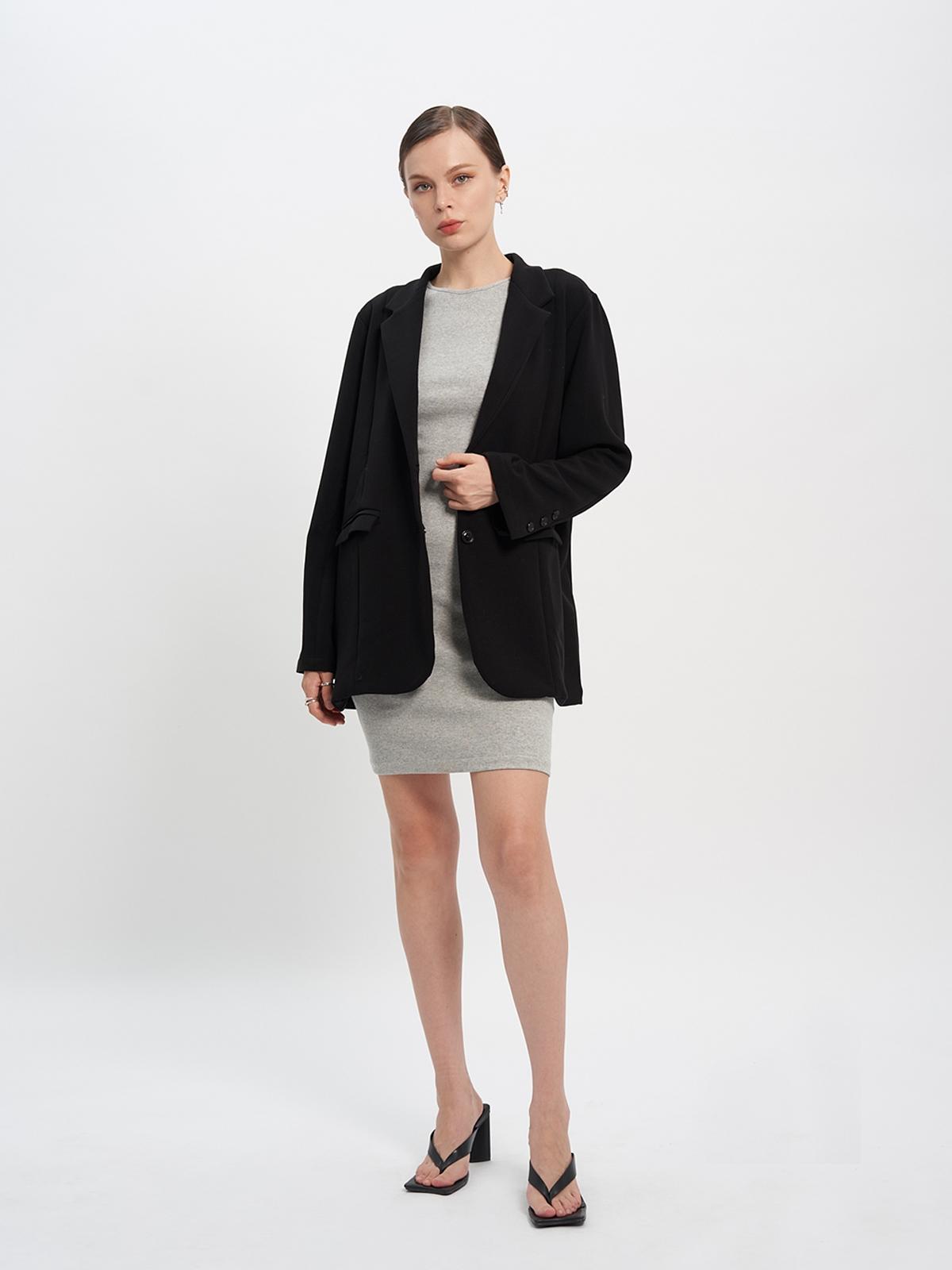 Rowena Blazer -  Black