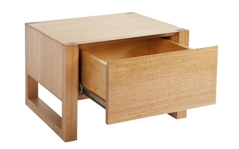 Jervis custom 1 drawer timber bedside table