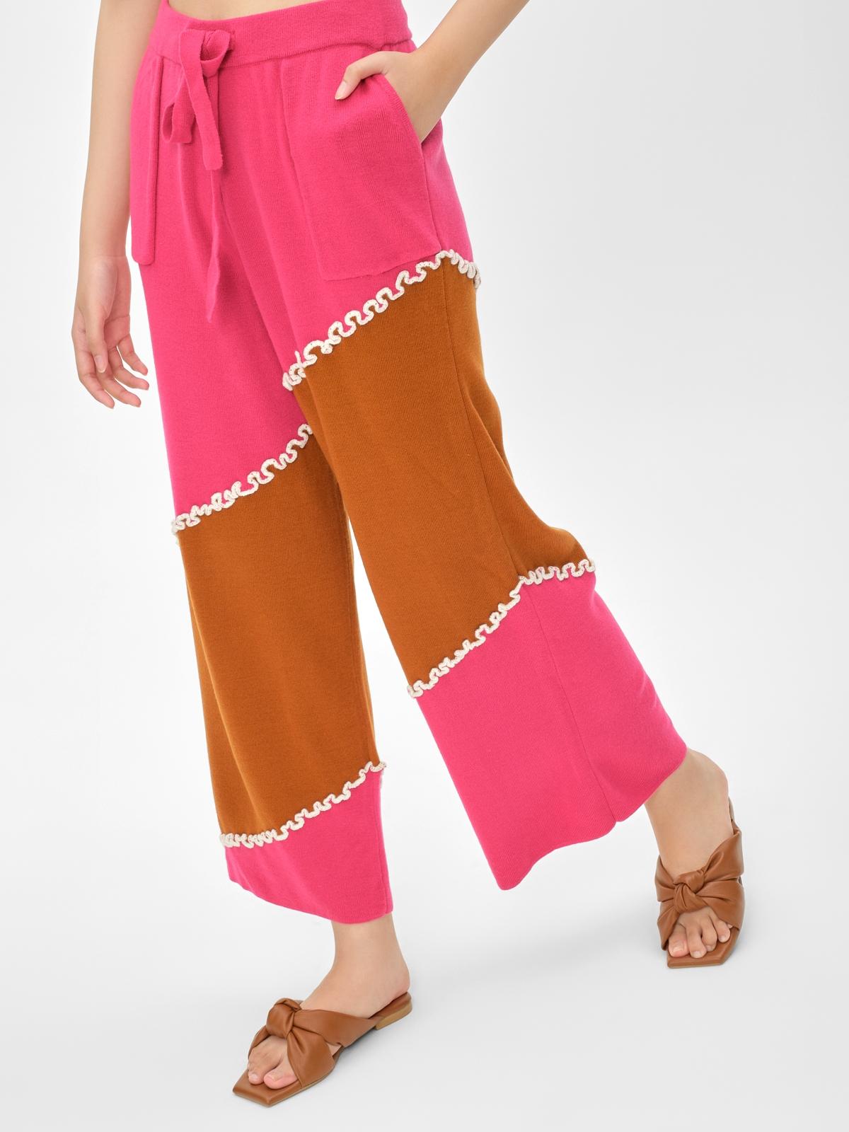 Pomelo Exclusive Montage Pant - Magenta Pink