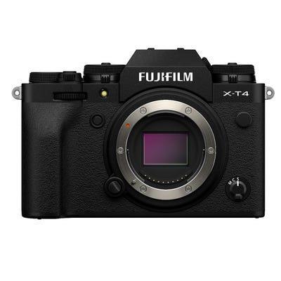 FujiFilm X-T4 Body Black w/XF 18-55mm f/2.8-4R LM OIS Lens & XC50-230mm BlackLens CS Camera