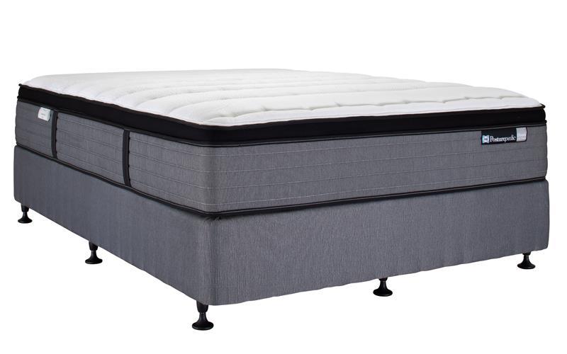 Sealy posturepedic elevate ultra nottingham medium flex mattress & inspire adjustable base