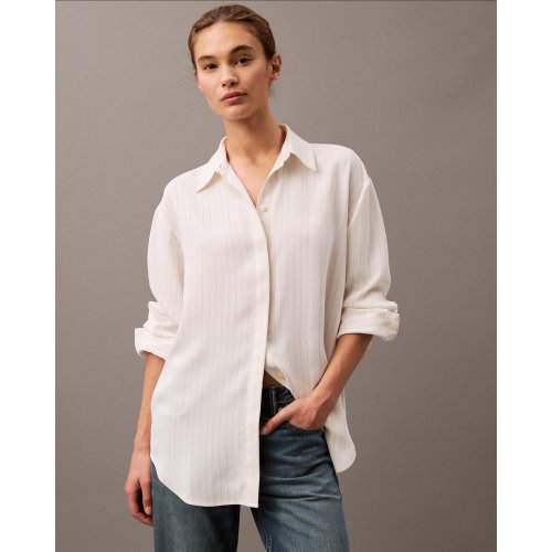  Rayon Blend Relaxed Shirt