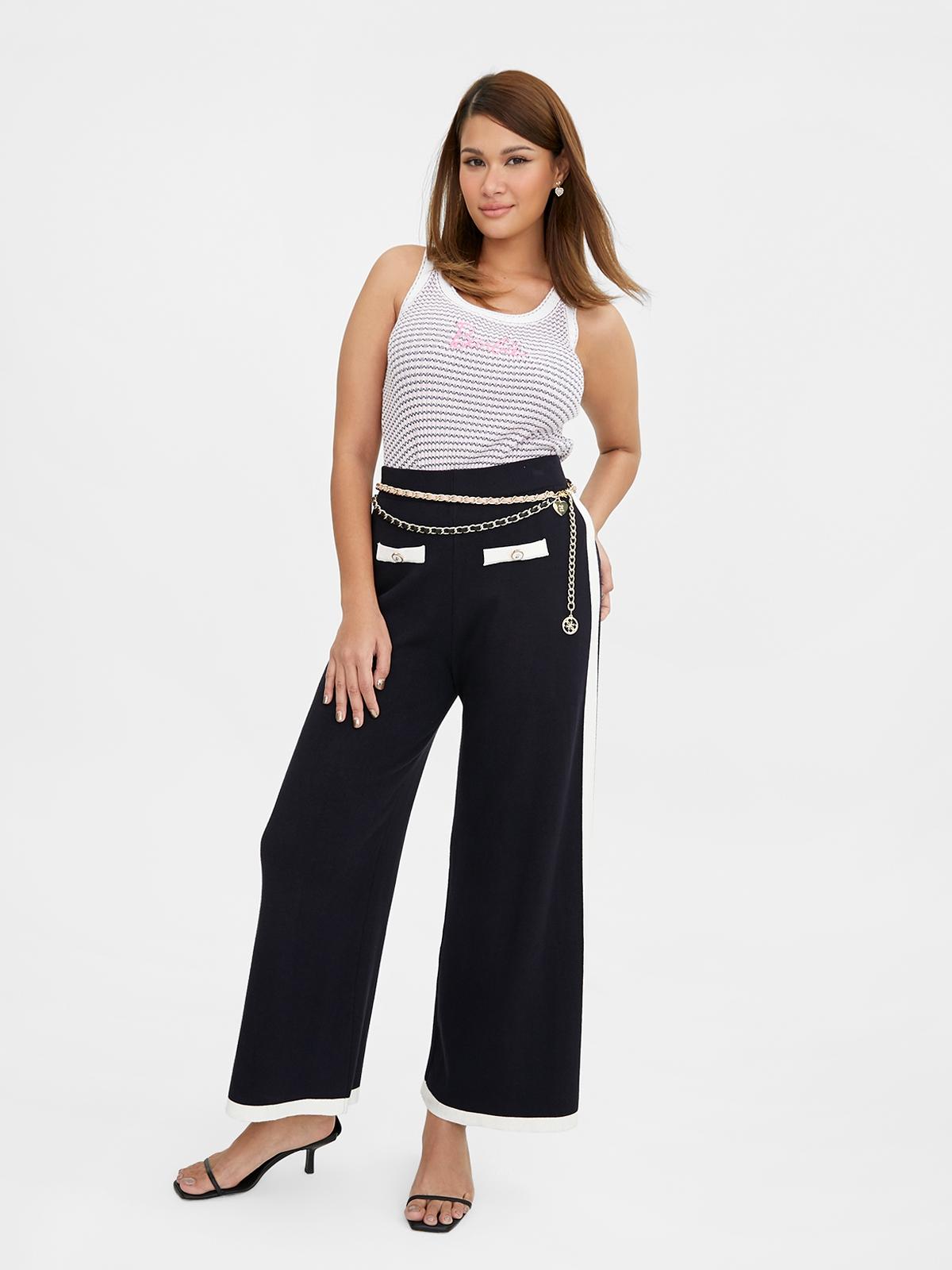 Barbie™ x Pomelo Embroidered Logo Top - Pink