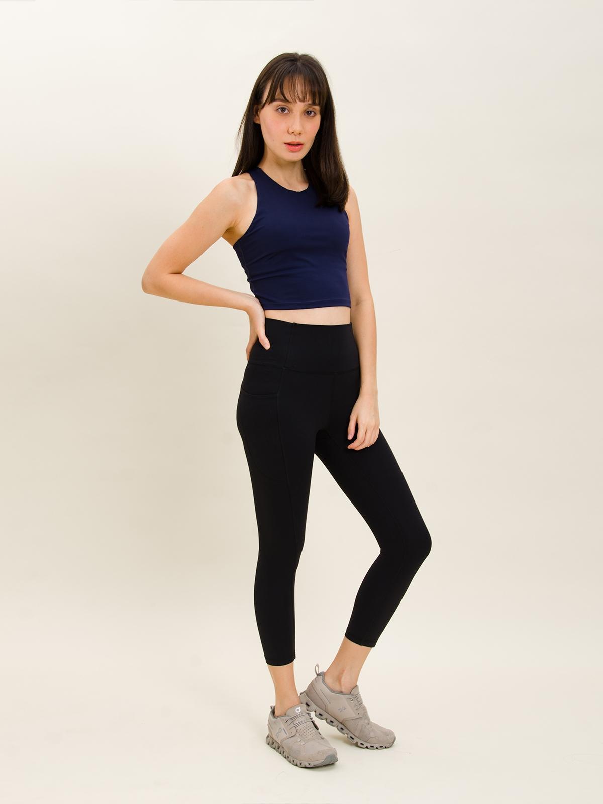 Cloud Classic Leggings 21/" - Black Sesame