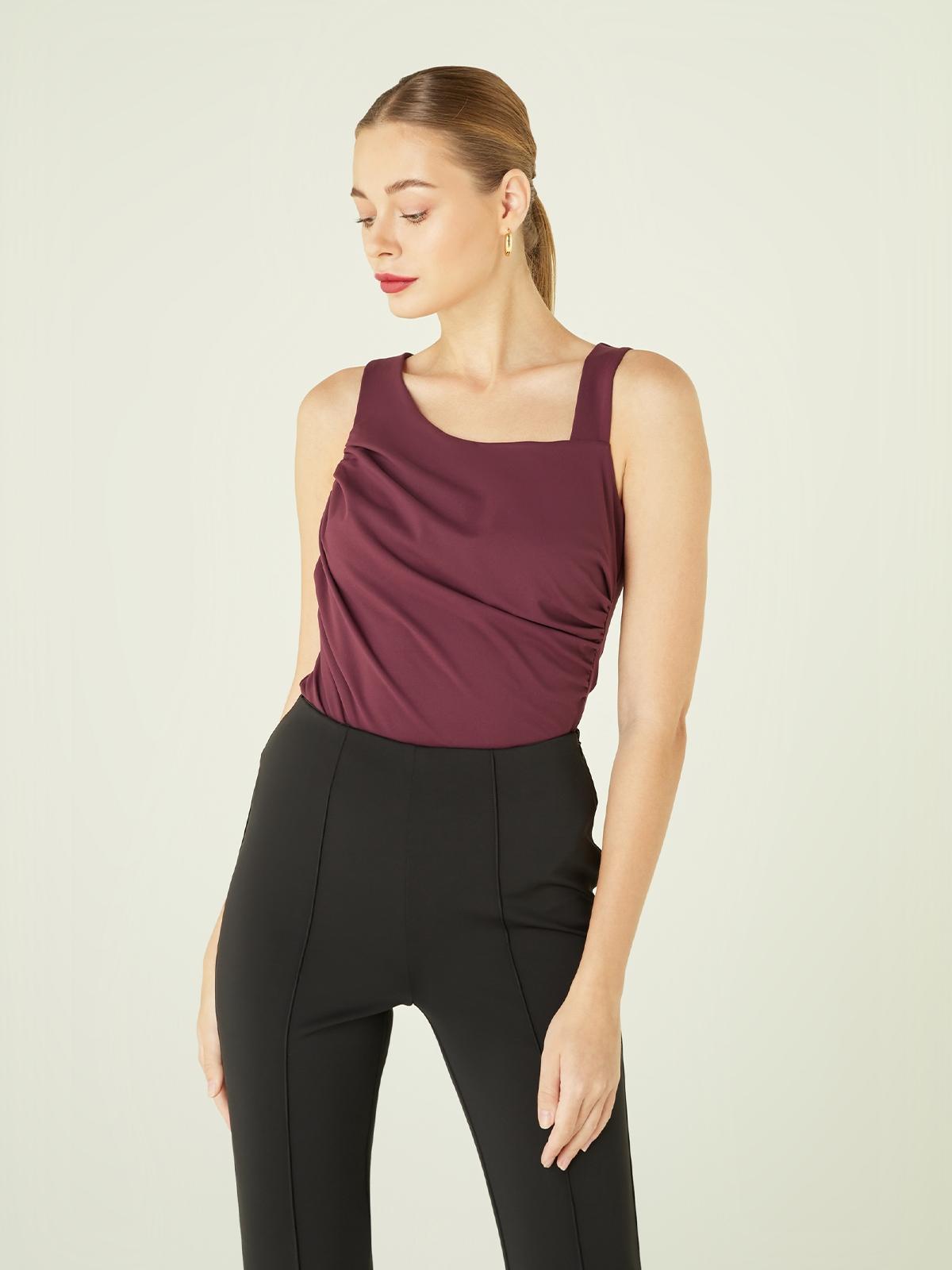 Olis Top - Oxblood