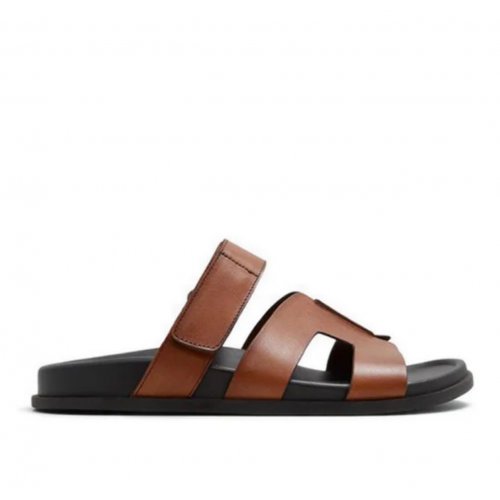 ALDO Christopher Men's Flat Sandals - Cognac