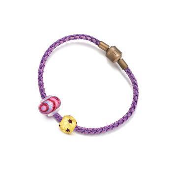 'Murano Glass Charme Sets' 999 Gold Bracelet