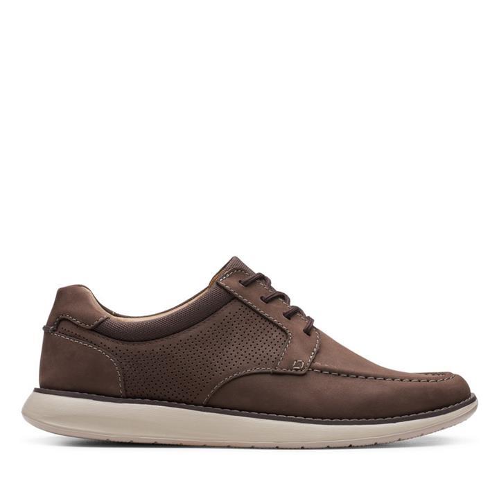 Un Pilot Tie Dark Brown Nubuck
