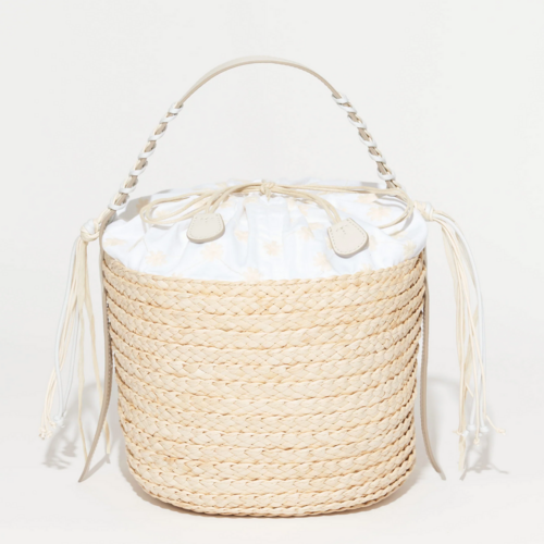 Corn Straw Basket Bag 