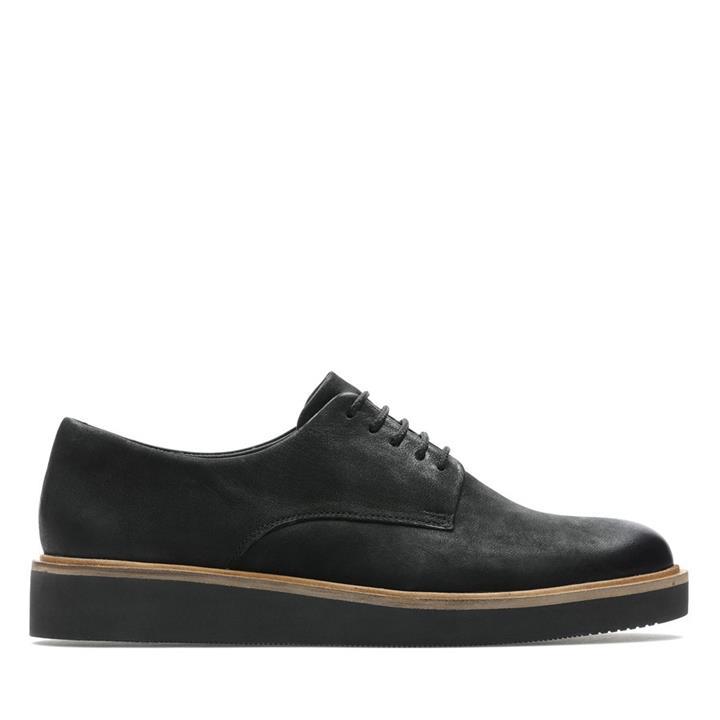 Baille Stitch Black Nubuck