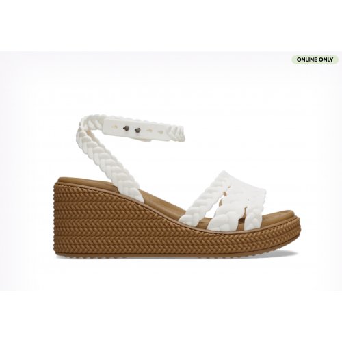 Brooklyn Woven Ankle Strap Wedge