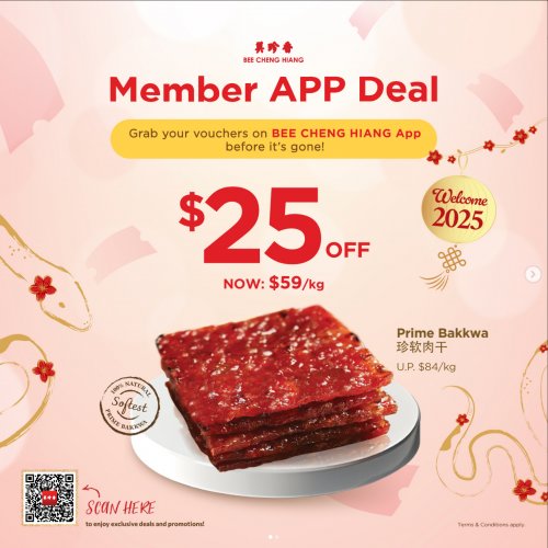 Member Deal 1 For 1 & $25 Off