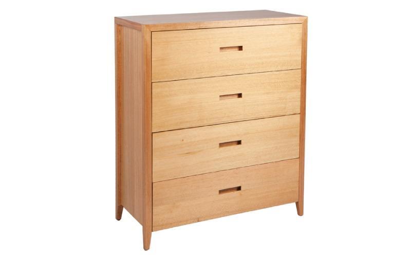 Oxford custom timber 4 drawer tallboy