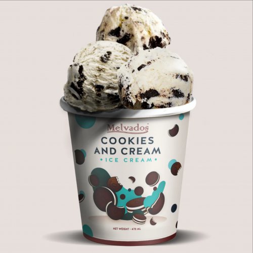 Cookies & Cream Ice Cream - 470ml