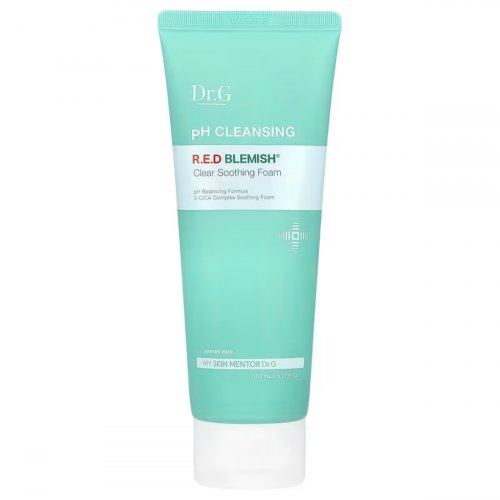  Dr. G, pH Cleansing R.E.D Blemish Clear Soothing Foam, 5.07 fl oz (150 ml) 