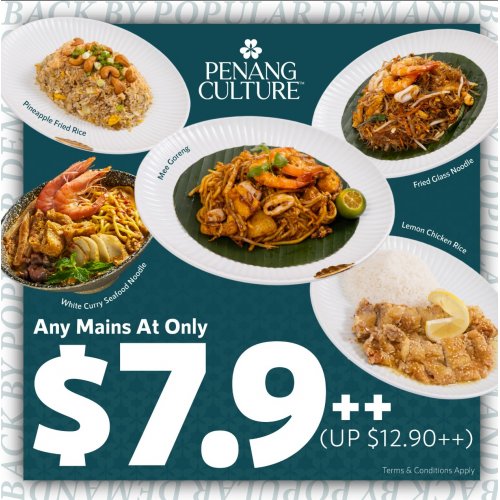 Any Mains at only $7.9