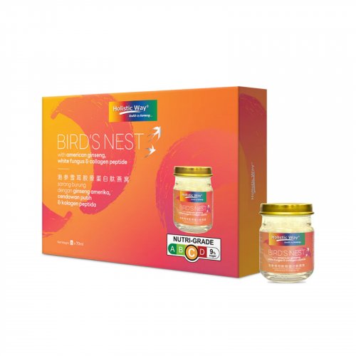 Bird's Nest with American Ginseng, White Fungus and Collagen Peptide