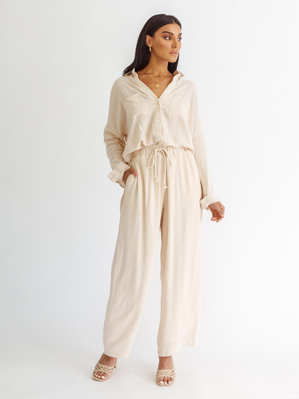 Zadie Pants - Beige
