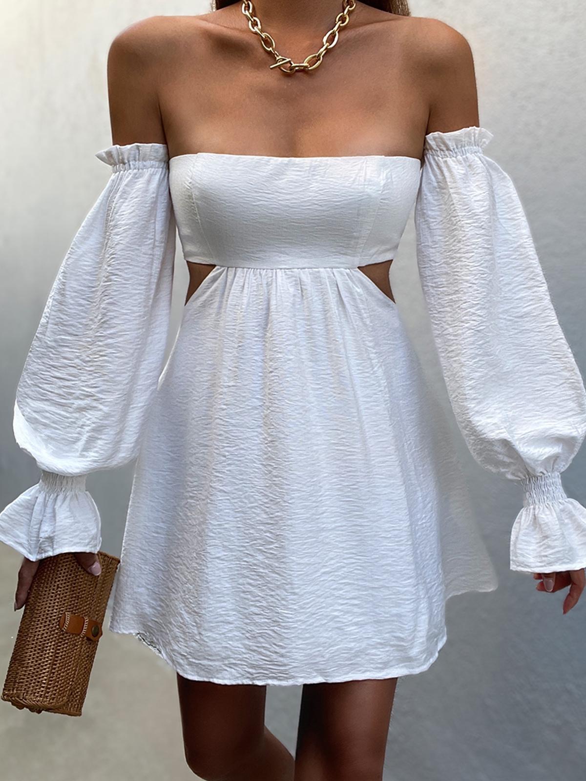Jolie Mini Dress - White